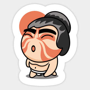 Sumo wrestler Sticker